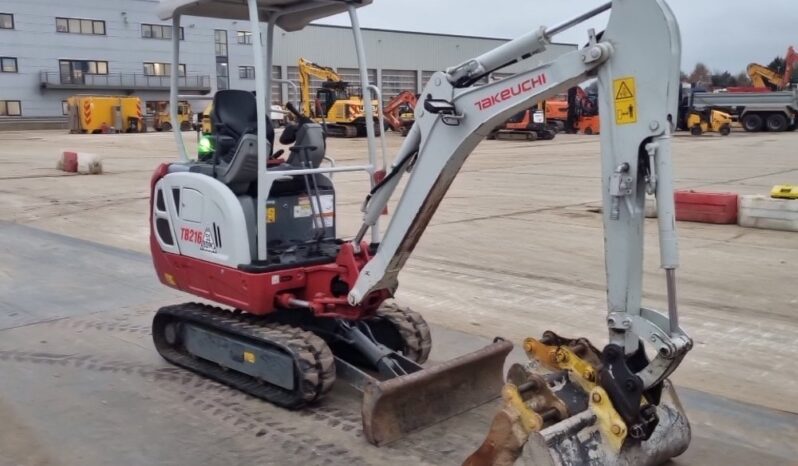 2022 Takeuchi TB216 Mini Excavators For Auction: Leeds -27th, 28th, 29th, 30th November 24 @ 8:00am full