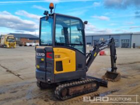 2019 Volvo EC18E Mini Excavators For Auction: Leeds -27th, 28th, 29th, 30th November 24 @ 8:00am full