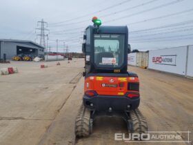 2022 Kubota U27-4 Mini Excavators For Auction: Leeds -27th, 28th, 29th, 30th November 24 @ 8:00am full