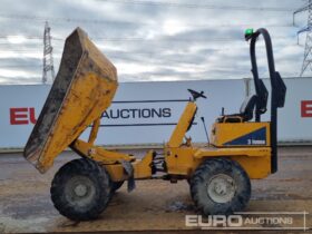 Thwaites 3 Ton Site Dumpers For Auction: Leeds -27th, 28th, 29th, 30th November 24 @ 8:00am full