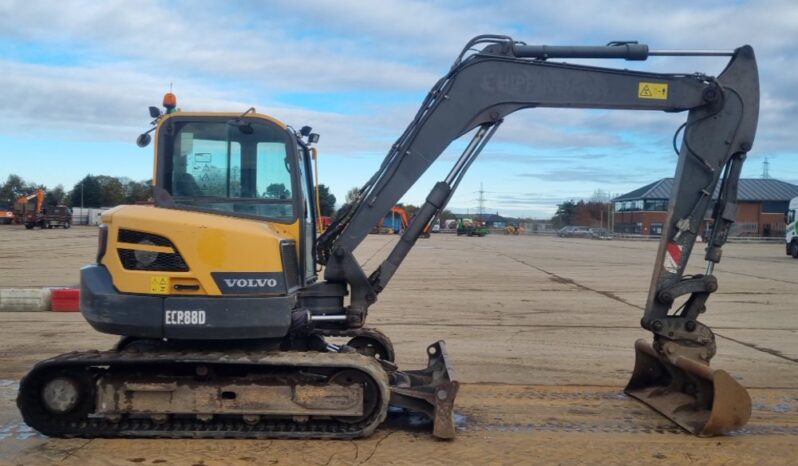 2017 Volvo ECR88D 6 Ton+ Excavators For Auction: Leeds -27th, 28th, 29th, 30th November 24 @ 8:00am full