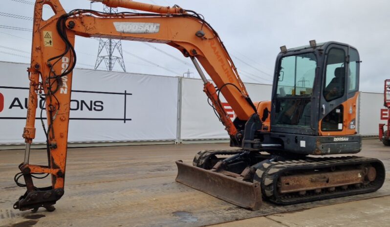 2010 Doosan DX80R 6 Ton+ Excavators For Auction: Leeds -27th, 28th, 29th, 30th November 24 @ 8:00am