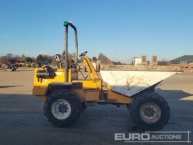 Benford SX6000 Site Dumpers For Auction: Leeds -27th, 28th, 29th, 30th November 24 @ 8:00am full