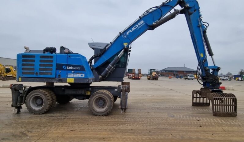 2019 Fuchs MHL320 Wheeled Excavators For Auction: Leeds -27th, 28th, 29th, 30th November 24 @ 8:00am full