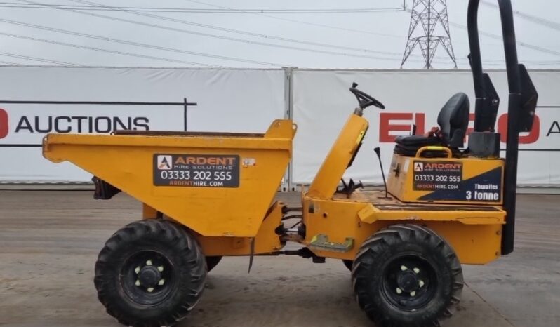 2018 Thwaites 3 Ton Site Dumpers For Auction: Leeds -27th, 28th, 29th, 30th November 24 @ 8:00am full