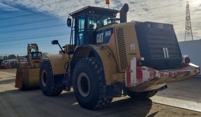 2013 CAT 966K Wheeled Loaders For Auction: Leeds -27th, 28th, 29th, 30th November 24 @ 8:00am full