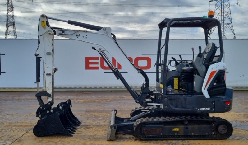 2021 Bobcat E34 Mini Excavators For Auction: Leeds -27th, 28th, 29th, 30th November 24 @ 8:00am full