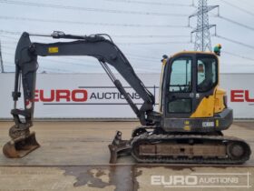 2015 Volvo ECR88D 6 Ton+ Excavators For Auction: Leeds -27th, 28th, 29th, 30th November 24 @ 8:00am full