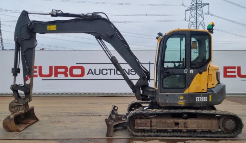 2015 Volvo ECR88D 6 Ton+ Excavators For Auction: Leeds -27th, 28th, 29th, 30th November 24 @ 8:00am full