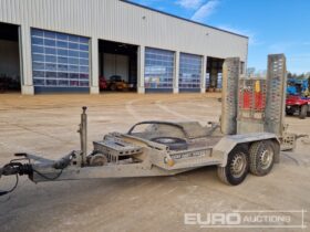 Brian James Twin Axle Plant Trailer, Ramp Plant Trailers For Auction: Leeds -27th, 28th, 29th, 30th November 24 @ 8:00am