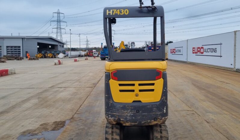 2017 Volvo EC15D Mini Excavators For Auction: Leeds -27th, 28th, 29th, 30th November 24 @ 8:00am full