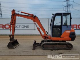 Hitachi EX35-2 Mini Excavators For Auction: Leeds -27th, 28th, 29th, 30th November 24 @ 8:00am full