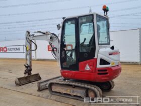 2017 Takeuchi TB230 Mini Excavators For Auction: Leeds -27th, 28th, 29th, 30th November 24 @ 8:00am full