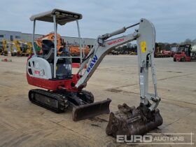 2020 Takeuchi TB216 Mini Excavators For Auction: Leeds -27th, 28th, 29th, 30th November 24 @ 8:00am full