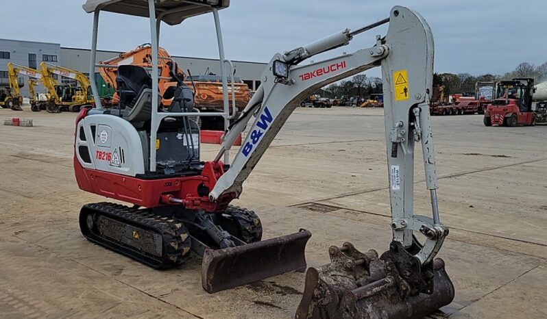 2020 Takeuchi TB216 Mini Excavators For Auction: Leeds -27th, 28th, 29th, 30th November 24 @ 8:00am full