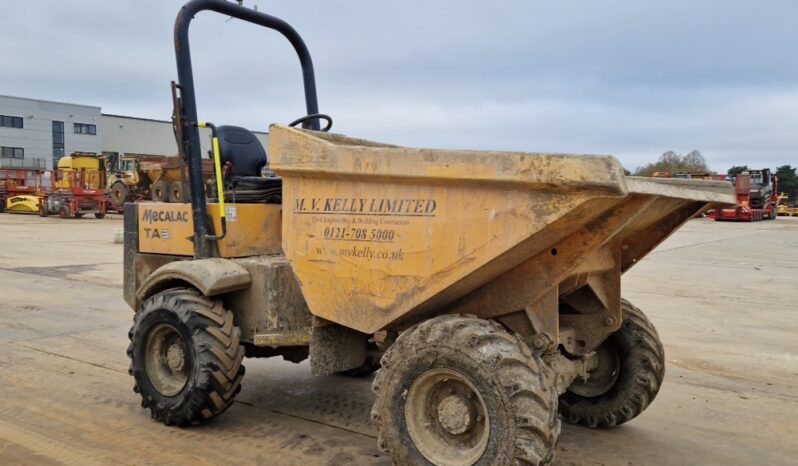 2020 Mecalac TA3H Site Dumpers For Auction: Leeds -27th, 28th, 29th, 30th November 24 @ 8:00am full