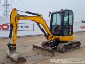 2017 JCB 8030ZTS Mini Excavators For Auction: Leeds -27th, 28th, 29th, 30th November 24 @ 8:00am