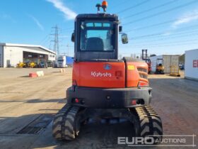 2017 Kubota U55-4 Mini Excavators For Auction: Leeds -27th, 28th, 29th, 30th November 24 @ 8:00am full