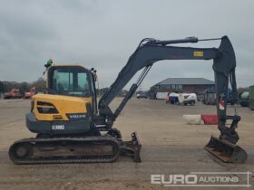 2017 Volvo ECR88D 6 Ton+ Excavators For Auction: Leeds -27th, 28th, 29th, 30th November 24 @ 8:00am full