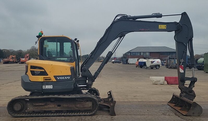 2017 Volvo ECR88D 6 Ton+ Excavators For Auction: Leeds -27th, 28th, 29th, 30th November 24 @ 8:00am full