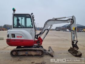 2017 Takeuchi TB230 Mini Excavators For Auction: Leeds -27th, 28th, 29th, 30th November 24 @ 8:00am full