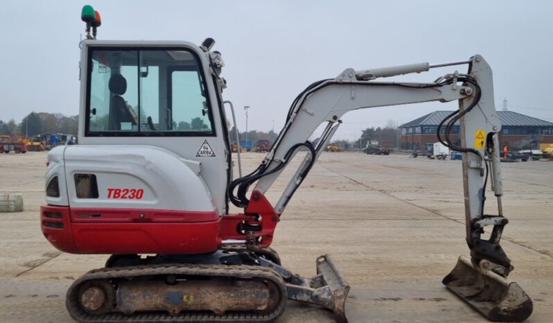 2017 Takeuchi TB230 Mini Excavators For Auction: Leeds -27th, 28th, 29th, 30th November 24 @ 8:00am full