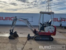 2018 Takeuchi TB216 Mini Excavators For Auction: Leeds -27th, 28th, 29th, 30th November 24 @ 8:00am full