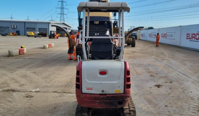 2018 Takeuchi TB216 Mini Excavators For Auction: Leeds -27th, 28th, 29th, 30th November 24 @ 8:00am full