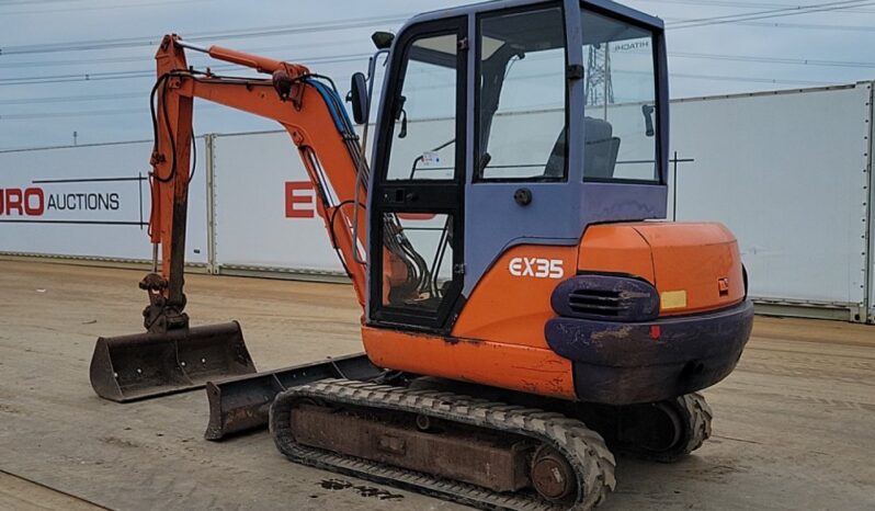 Hitachi EX35-2 Mini Excavators For Auction: Leeds -27th, 28th, 29th, 30th November 24 @ 8:00am full