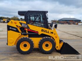 Unused 2024 Bull AV490 Skidsteer Loaders For Auction: Leeds -27th, 28th, 29th, 30th November 24 @ 8:00am full