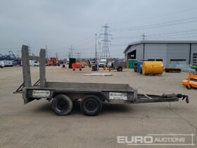 Indespension Twin Axle Plant Trailer, Ramps Plant Trailers For Auction: Leeds -27th, 28th, 29th, 30th November 24 @ 8:00am full