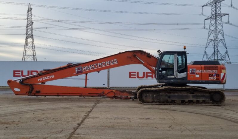 Hitachi ZX280LC-3 20 Ton+ Excavators For Auction: Leeds -27th, 28th, 29th, 30th November 24 @ 8:00am full