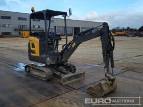 2017 Volvo EC18D Mini Excavators For Auction: Leeds -27th, 28th, 29th, 30th November 24 @ 8:00am full