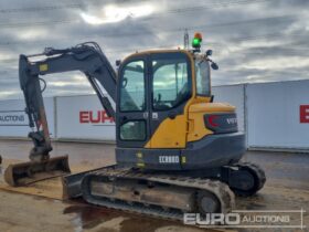 2017 Volvo ECR88D 6 Ton+ Excavators For Auction: Leeds -27th, 28th, 29th, 30th November 24 @ 8:00am full