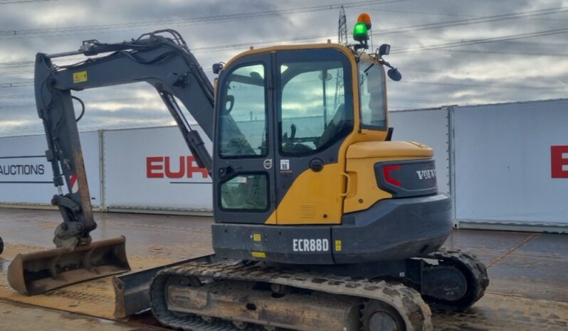 2017 Volvo ECR88D 6 Ton+ Excavators For Auction: Leeds -27th, 28th, 29th, 30th November 24 @ 8:00am full