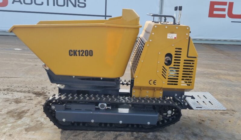 Unused 2024 Captok CK1200 Tracked Dumpers For Auction: Leeds -27th, 28th, 29th, 30th November 24 @ 8:00am full