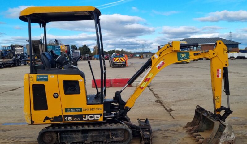 2020 JCB 16C-1 Mini Excavators For Auction: Leeds -27th, 28th, 29th, 30th November 24 @ 8:00am full