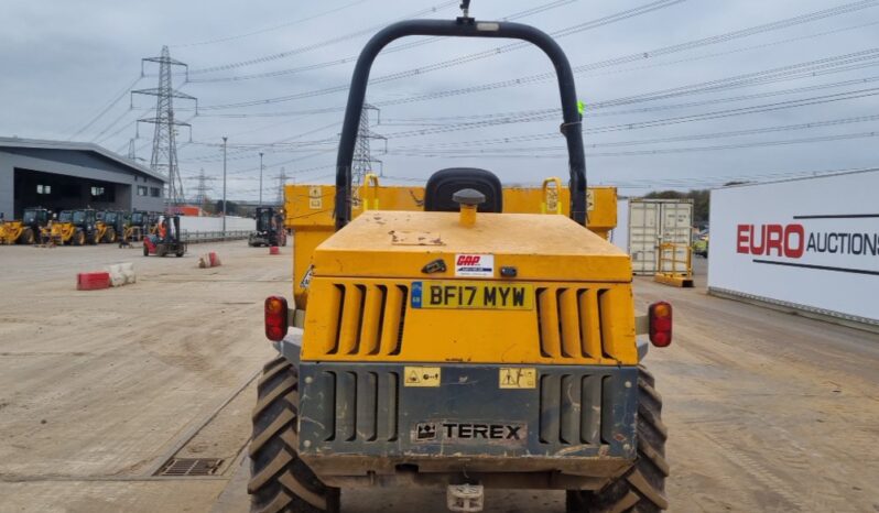 2017 Terex TA6 Site Dumpers For Auction: Leeds -27th, 28th, 29th, 30th November 24 @ 8:00am full