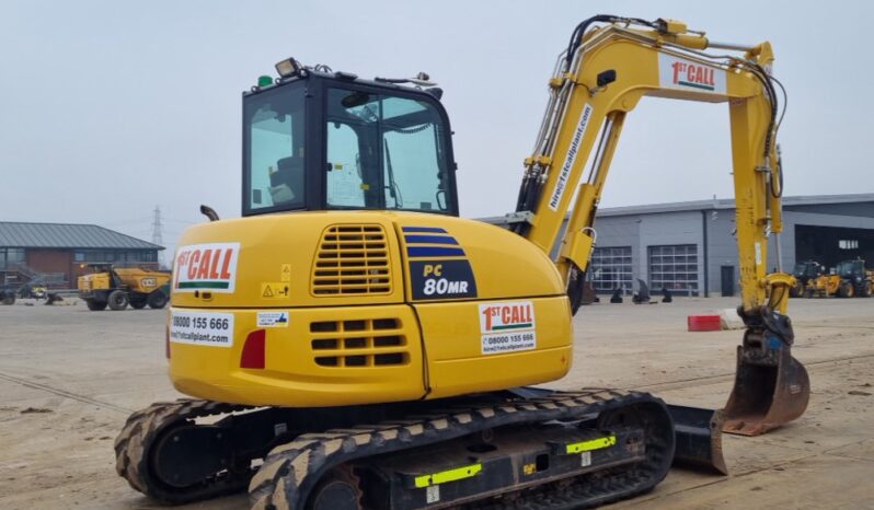 2023 Komatsu PC80MR-5E0 6 Ton+ Excavators For Auction: Leeds -27th, 28th, 29th, 30th November 24 @ 8:00am full