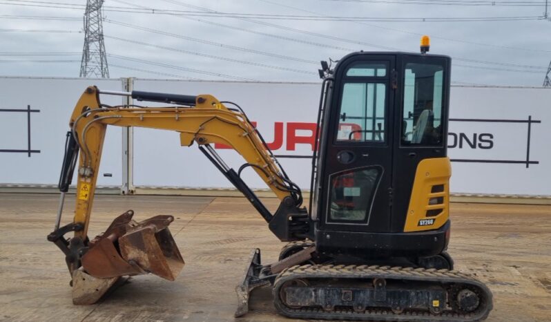 2021 Sany SY26U Mini Excavators For Auction: Leeds -27th, 28th, 29th, 30th November 24 @ 8:00am full