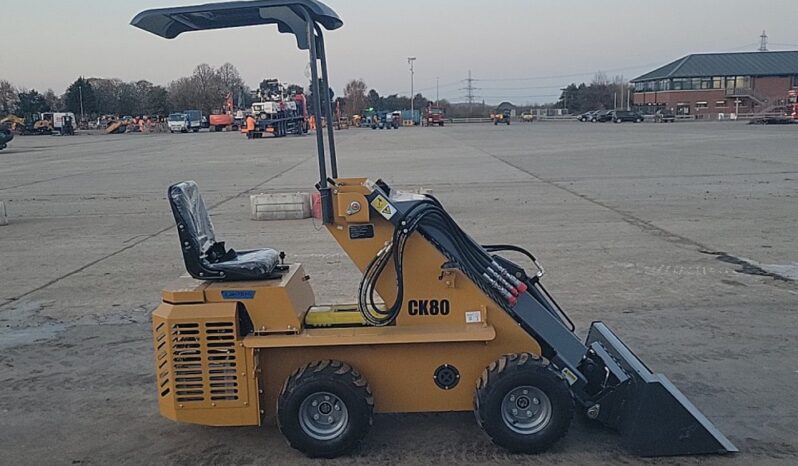 Unused 2024 Captok CK80 Skidsteer Loaders For Auction: Leeds -27th, 28th, 29th, 30th November 24 @ 8:00am full