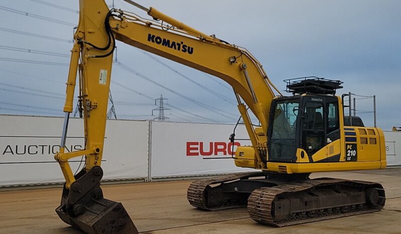 2016 Komatsu PC210LC-10 20 Ton+ Excavators For Auction: Leeds -27th, 28th, 29th, 30th November 24 @ 8:00am