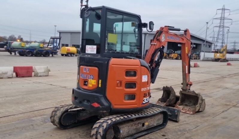 2021 Hitachi ZX33U-6 CLR Mini Excavators For Auction: Leeds -27th, 28th, 29th, 30th November 24 @ 8:00am full