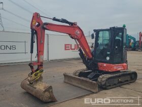 2021 Kubota U50-5 Mini Excavators For Auction: Leeds -27th, 28th, 29th, 30th November 24 @ 8:00am