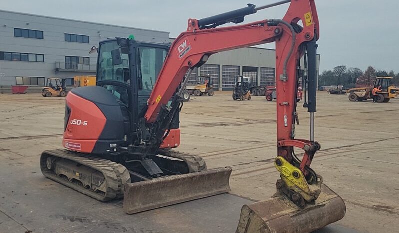 2021 Kubota U50-5 Mini Excavators For Auction: Leeds -27th, 28th, 29th, 30th November 24 @ 8:00am full