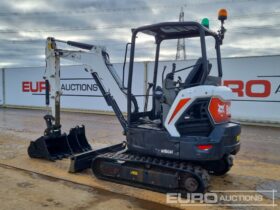 2021 Bobcat E34 Mini Excavators For Auction: Leeds -27th, 28th, 29th, 30th November 24 @ 8:00am full