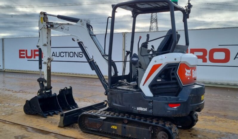 2021 Bobcat E34 Mini Excavators For Auction: Leeds -27th, 28th, 29th, 30th November 24 @ 8:00am full