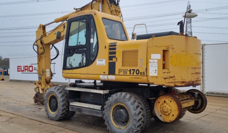 Komatsu PW170ES Railway Excavators For Auction: Leeds -27th, 28th, 29th, 30th November 24 @ 8:00am full