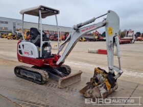 2022 Takeuchi TB216 Mini Excavators For Auction: Leeds -27th, 28th, 29th, 30th November 24 @ 8:00am full