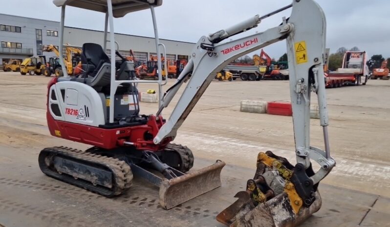 2022 Takeuchi TB216 Mini Excavators For Auction: Leeds -27th, 28th, 29th, 30th November 24 @ 8:00am full